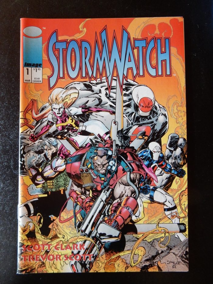 Stormwatch #1 by Scott Clark and Trevor Scott