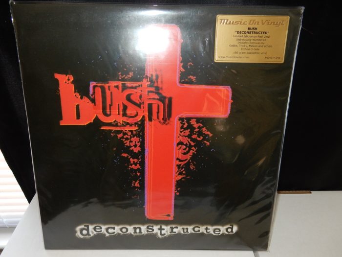 Bush "Deconstructed" 2XLP Red Colored Vinyl Ltd Ed NEW