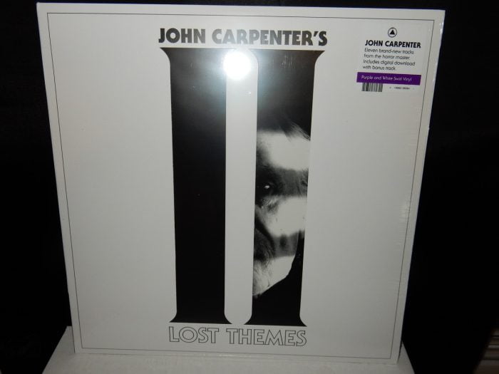 John Carpenter "Lost Themes II" Purple and White Swirl Colored Vinyl with Download