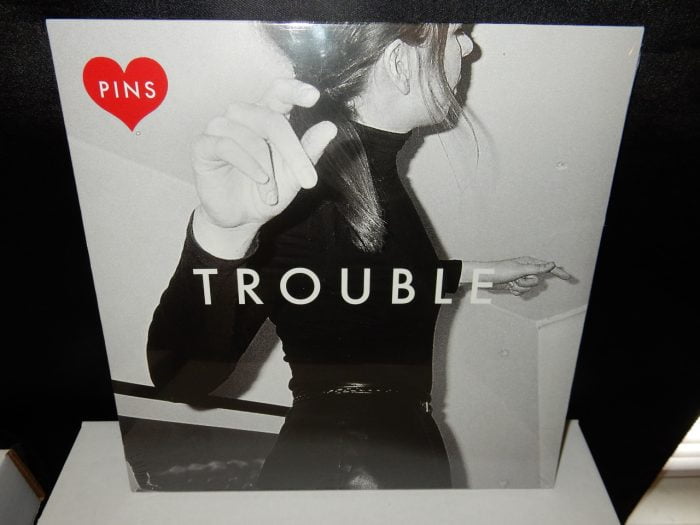 PINS "Trouble" 10" Red Colored Vinyl EP RSD 2016 UK Ltd Ed