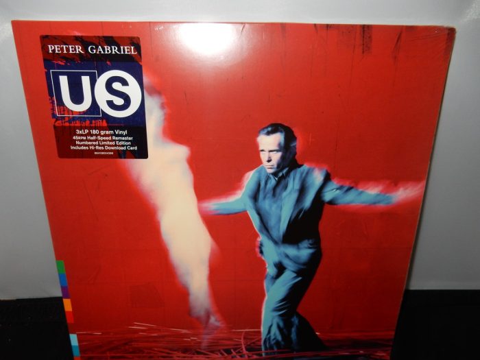 Peter Gabriel "Us" 3XLP Vinyl Limited Edition Numbered Gatefold