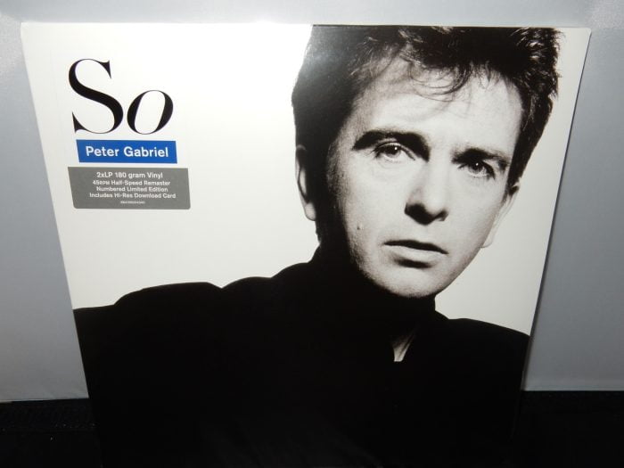 Peter Gabriel "So" 3XLP Vinyl Limited Edition Numbered Gatefold