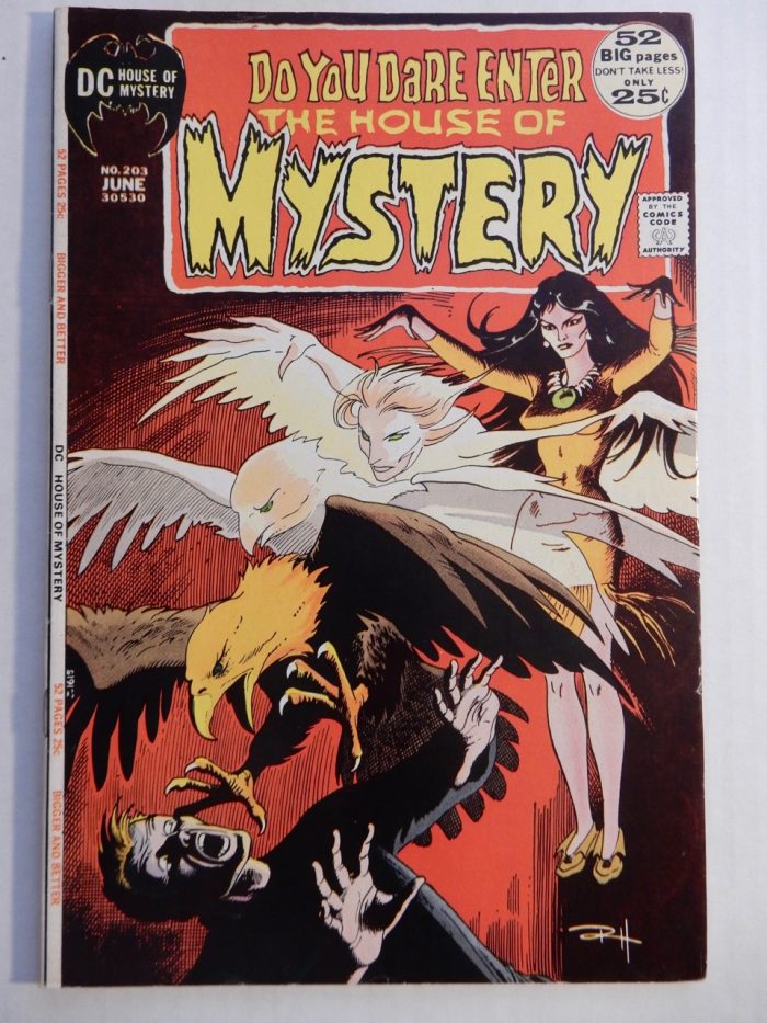 House of Mystery #203 1972 DC Russ Heath, Nick Cardy, Ernie Chan BRONZE AGE Comic