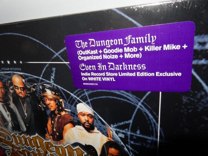 Dungeon Family "Even In Darkness" 2XLP Ltd Ed White Vinyl Reissue