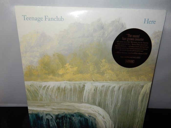 Teenage Fanclub "Here" Limited Edition Clear Colored Vinyl Merge Records 2016