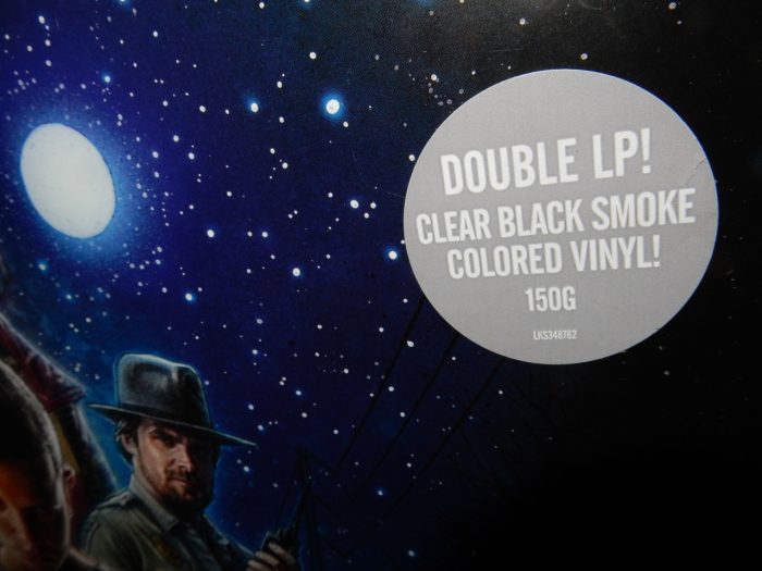 Michael Stein "Stranger Things" 2 Vinyl LPs Clear with Black Smoke Colored Vinyl