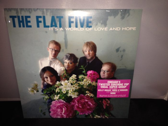 Flat Five "It's A World Of Love & Hope" Bloodshot Records Kelly Hogan New Vinyl