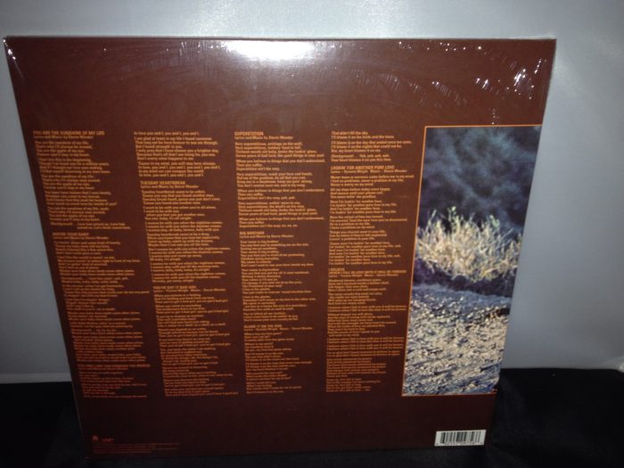 Stevie Wonder "Talking Book" 2016 Limited Vinyl LP with Braille Inscriptions