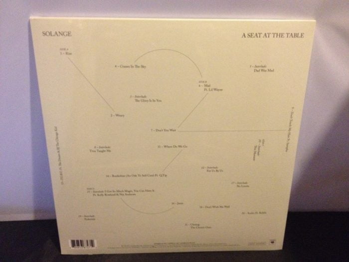 Solange "A Seat At The Table" Vinyl Double 2XLP Gatefold NEW