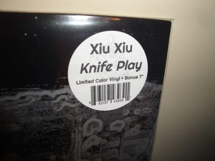 Xiu Xiu "Knife Play" 2017 Colored Vinyl w Bonus 7", Deluxe Edition, Reissue