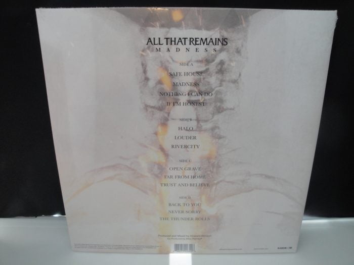 All That Remains - Madness - 2XLP Double Vinyl LP 2017