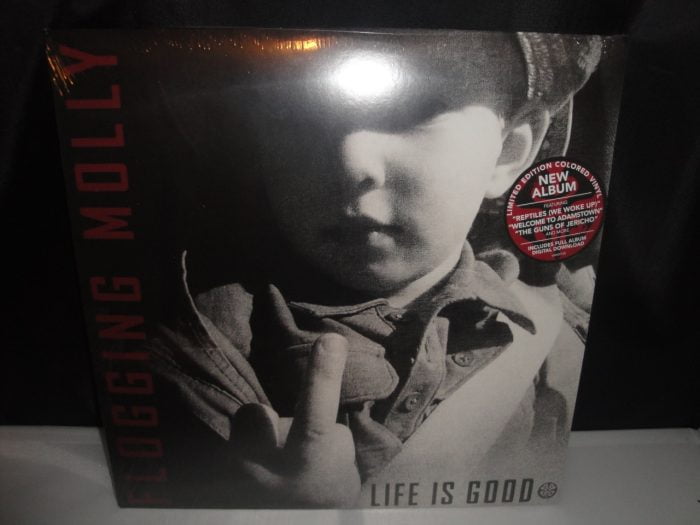 Flogging Molly - Life Is Good - Ltd Ed Red Colored Vinyl 2017