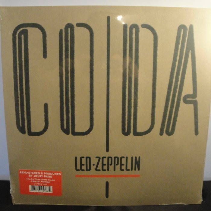 Led Zeppelin - Coda - 180 Gram Vinyl, Remastered 2015, New, Sealed
