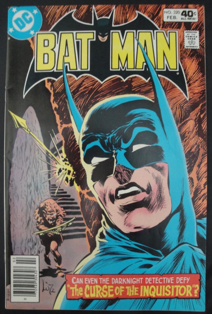 Batman #320, 1980, DC Comics, Bernie Wrightson Cover Art