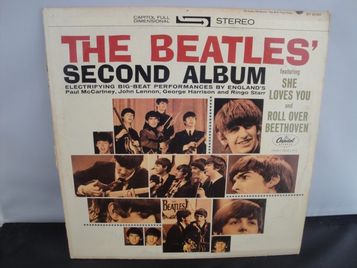The Beatles - Second Album - 1964, Stereo Repress, Rare Stereo Label