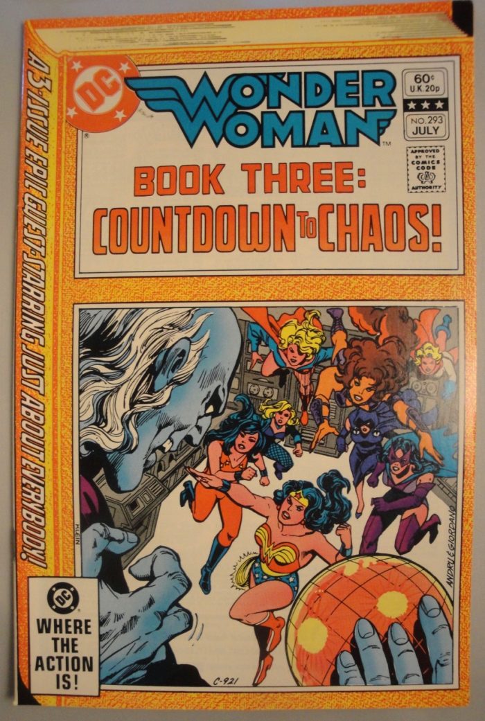 Wonder Woman #293 - VF or better - 1982 - Ross Andru, Gene Colan