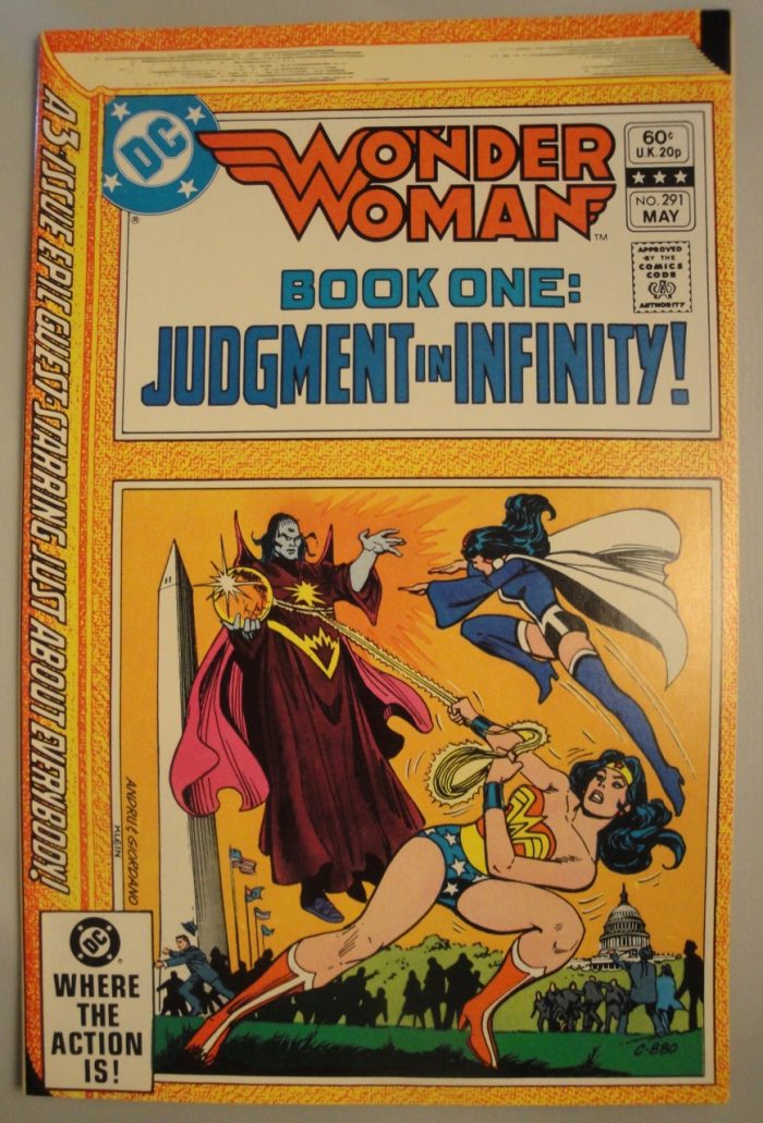 Wonder Woman #291 - Nice VF+, 1982, Zatanna, Comic Book