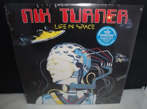Nik Turner - Live In Space - 2017 Ltd Ed Blue Vinyl LP, Hawkwind