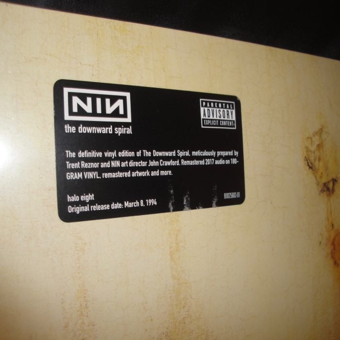 Nine Inch Nails - The Downward Spiral - 2XLP, Vinyl, Deluxe Reissue, Nothing, 2017