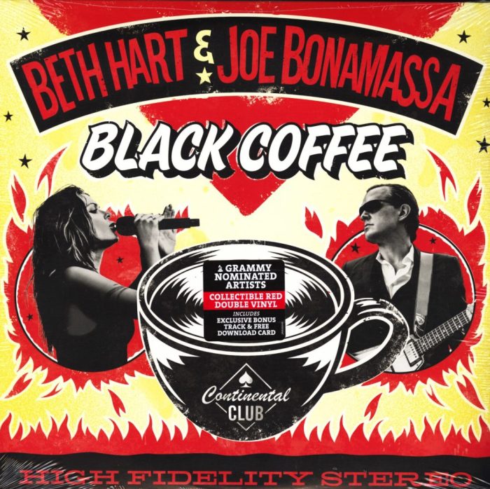 Beth Hart and Joe Bonamassa - Black Coffee - Limited Edition Double Red Vinyl, 2018