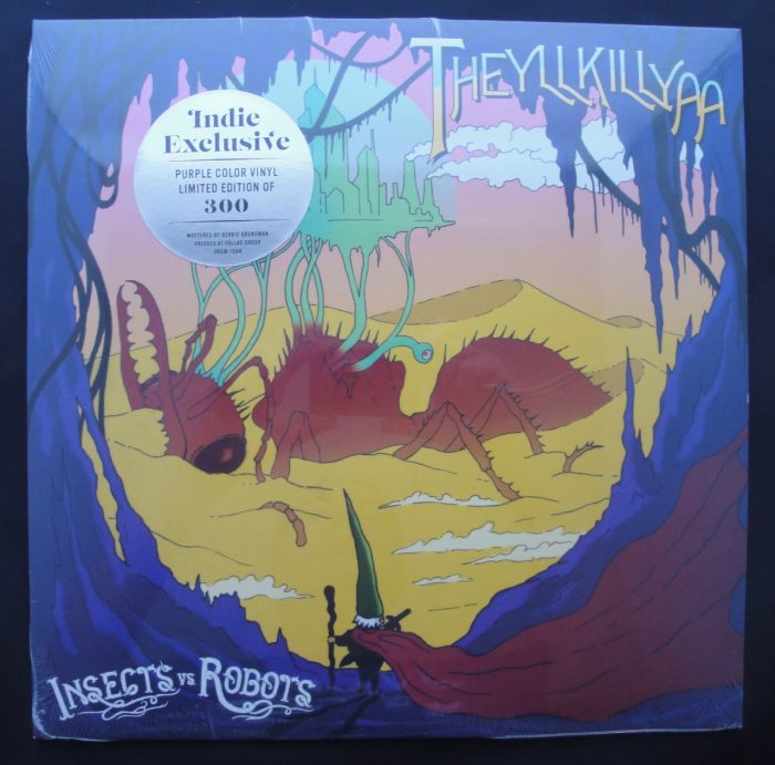 Insects vs Robots "Theyllkillya" Limited Edition, Purple, Colored Vinyl, 2018