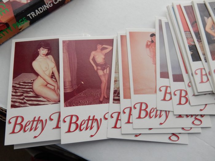 Collectible "Betty Page Pix" 36-Trading Card Pack by Shel-Tone 1991