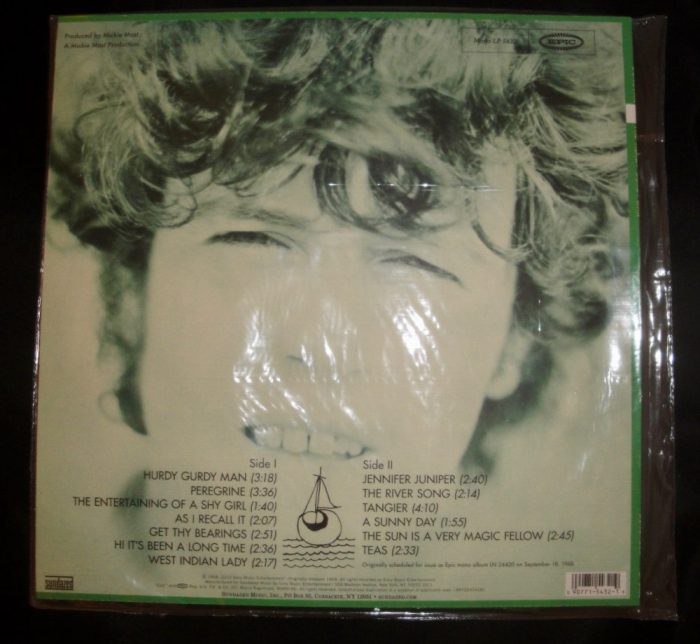 Donovan - Hurdy Gurdy Man - Limited Green Colored Vinyl, LP, Sundazed, 2018