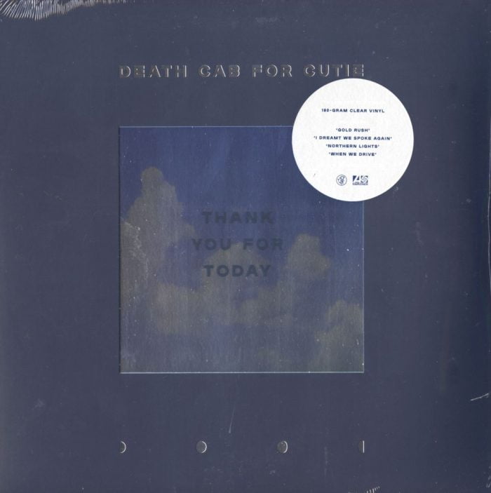 Death Cab For Cutie - Thank You For Today - Limited Edition, Clear, Colored Vinyl, Barsuk, 2018