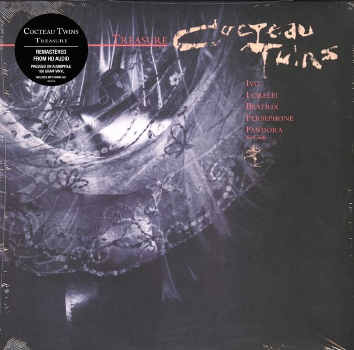 Cocteau Twins - Treasure - Remastered, 180 Gram, Vinyl, Reissue, 2018, 4AD