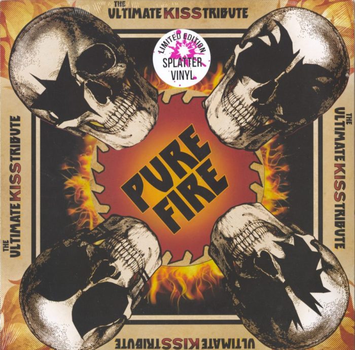 Various Artists - Pure Fire - The Ultimate Kiss Tribute - Ltd, Colored Vinyl, LP, Deadline Music, 2019