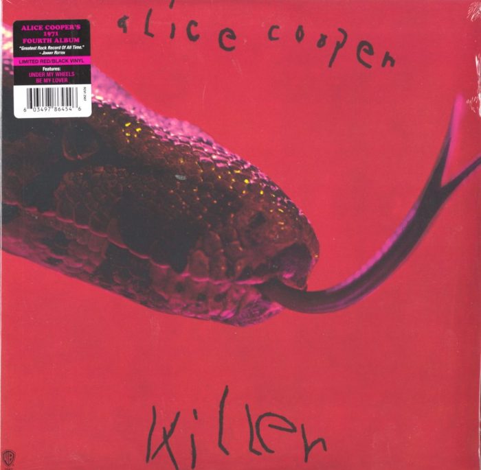 Alice Cooper - Killer - Ltd Ed, Red, Black, Colored Vinyl, Reissue, Rhino, 2018