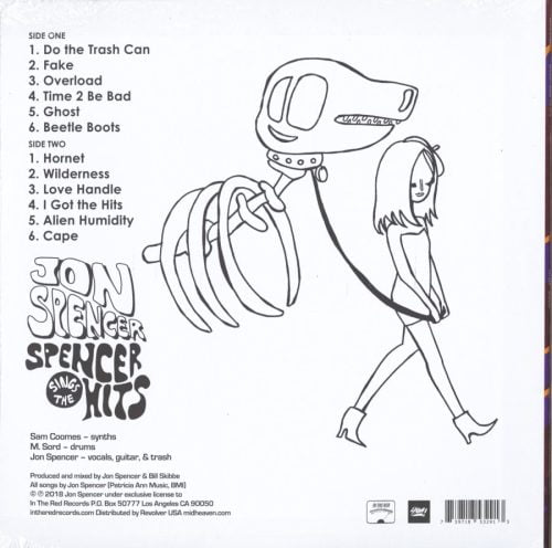 Jon Spencer - Spencer Sings The Hits! - Vinyl, LP, In The Red, 2019