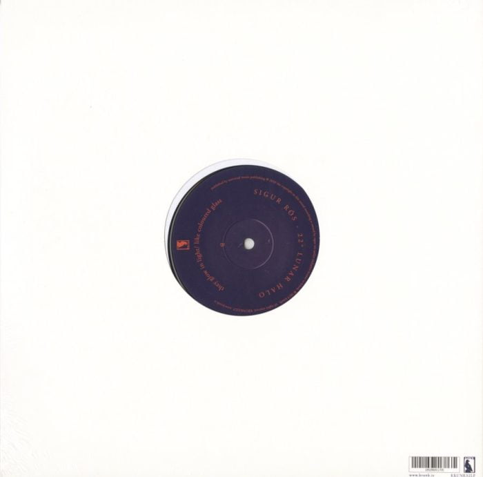 Sigur Rós - 22° Lunar Halo - Limited Edition, Vinyl, LP, Krúnk, Import, 2019