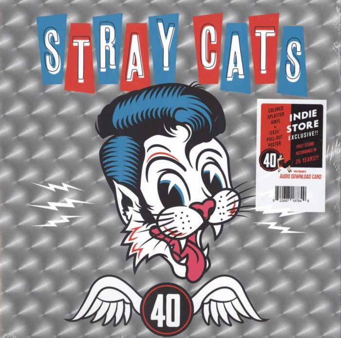Stray Cats - 40 - Limited Edition, Colored Vinyl, LP, Surfdog Records, 2019