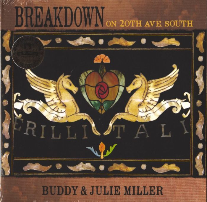 Buddy & Julie Miller - Breakdown On 20th Ave. South - Ltd Ed, Colored Vinyl, LP, New West Records, 2019