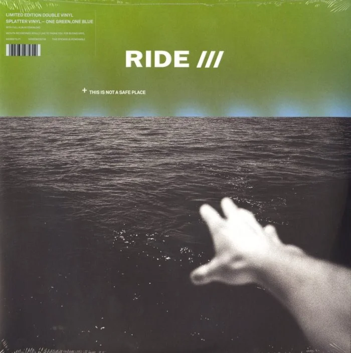 Ride - This Is Not A Safe Place - Ltd Ed, Green, Blue, Colored Vinyl, 2XLP, Wichita, 2019