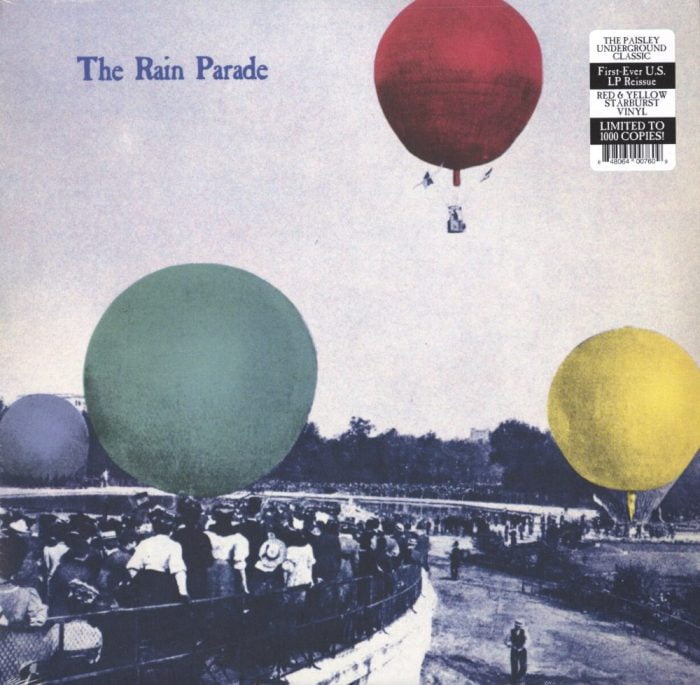 Rain Parade - Emergency Third Rail Power Trip - Ltd Ed, Red, Yellow, Starburst, Vinyl, LP, Real Gone Music, 2019