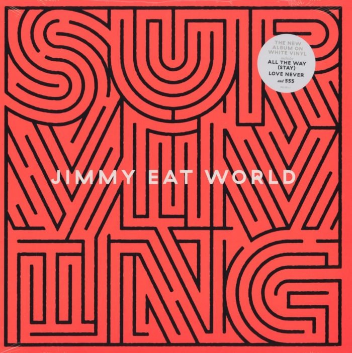 Jimmy Eat World - Surviving - Ltd Ed, White, Colored Vinyl, LP, RCA, 2019