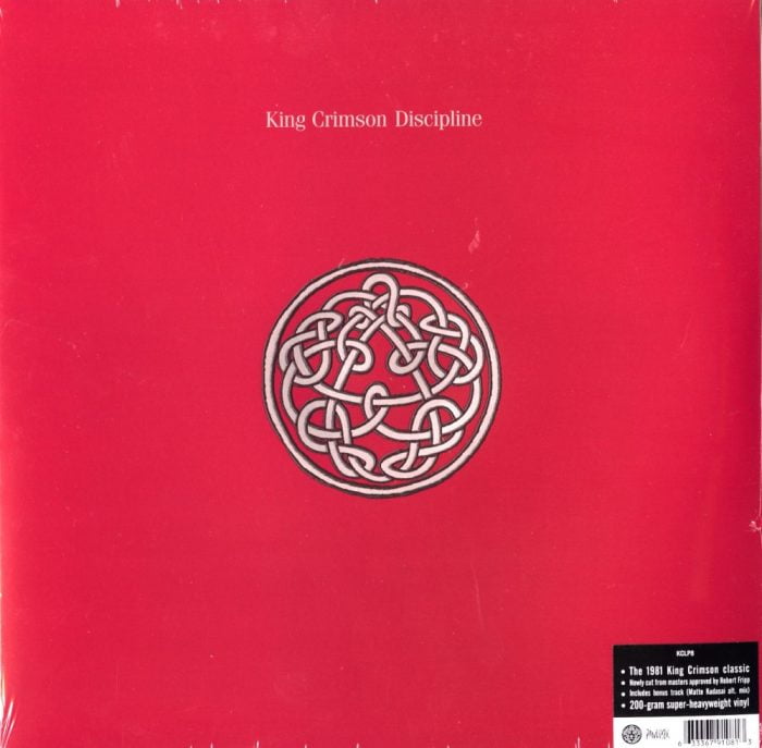 King Crimson - Discipline - 200 Gram Vinyl, 30th Ann. Edition, Fripp Approved, Import, Panegyric, 2018