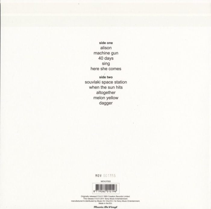 Slowdive - Souvlaki - Ltd Ed, Numbered, Colored Vinyl, Reissue, M.O.V., 2019