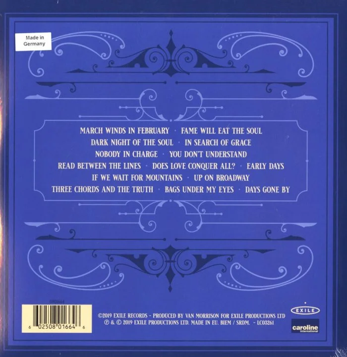 Van Morrison - Three Chords - White, Colored Vinyl, Double Vinyl, Caroline Records, 2019