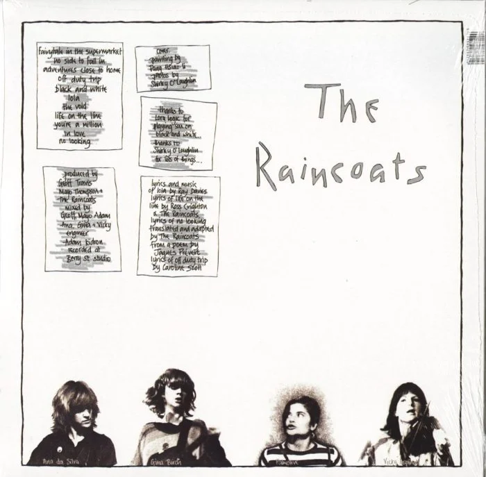 The Raincoats - The Raincoats - 40th Anniversary Edition, Marble, Colored Vinyl, Prints, We Three, 2019