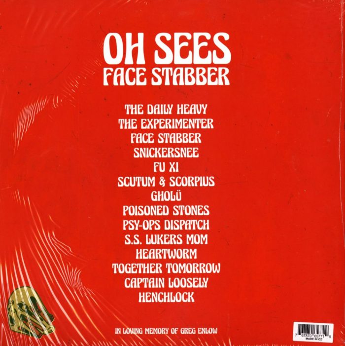 Oh Sees - Face Stabber - Double Vinyl, LP, Castleface, 2019