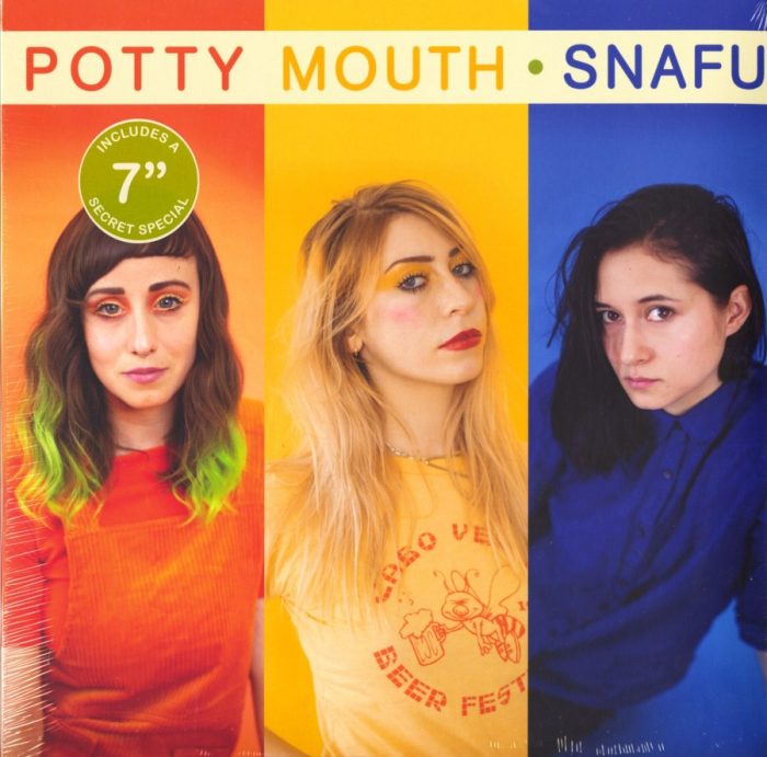 Potty Mouth - Snafu - Blue, Colored Vinyl, Bonus 7", Get Better Records, 2019
