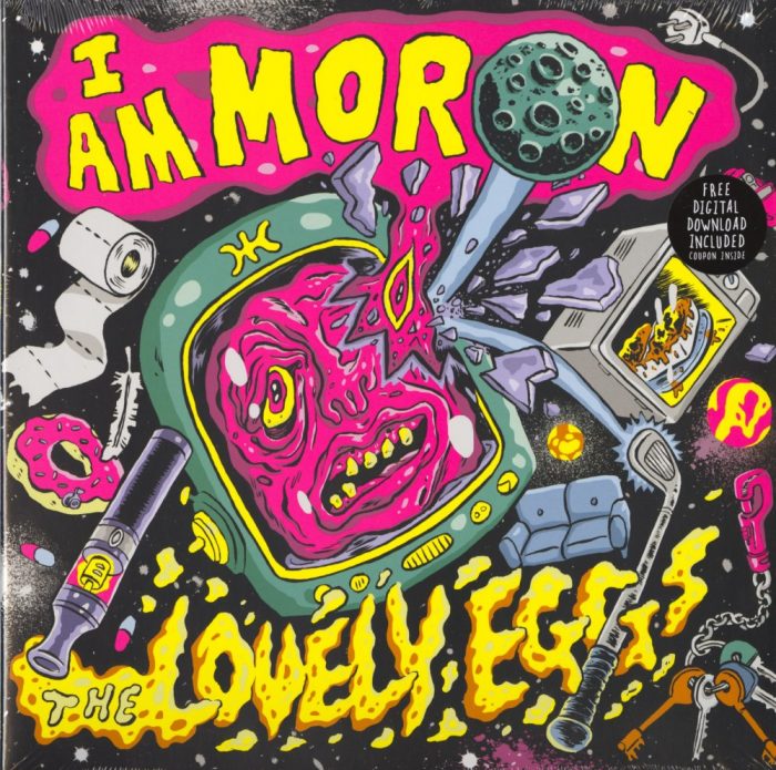 Lovely Eggs - I Am A Moron - Yellow, Colored Vinyl, LP, Egg Records, 2020