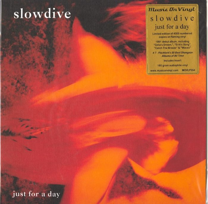 Slowdive - Just For A Day - Limited Edition, Numbered, Flaming Orange Colored Vinyl, MOV, 2020
