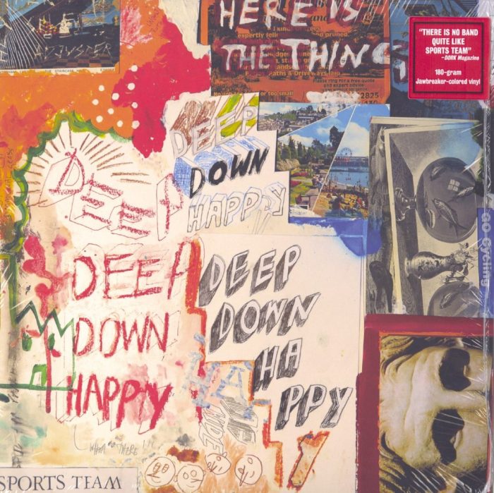 Sports Team - Deep Down Happy - Limited Edition, Jawbreaker Colored Vinyl, LP, Bright Antenna, 2020