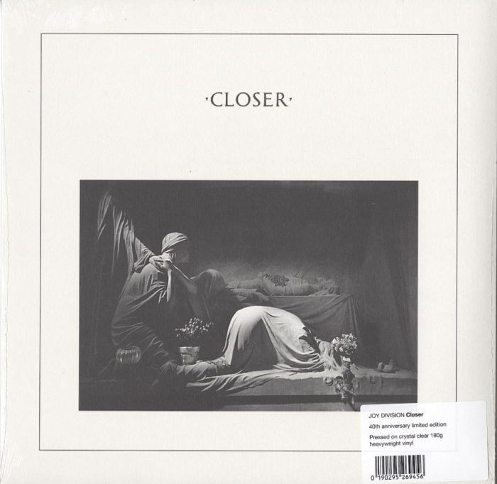 Joy Division - Closer - 40th Anniversary, Crystal Clear, Colored Vinyl, LP, Warner Records, 2020