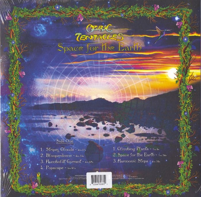 Ozric Tentacles - Space For The Earth - Limited Edition, Turquoise, Colored Vinyl, Import, Kscope, 2020