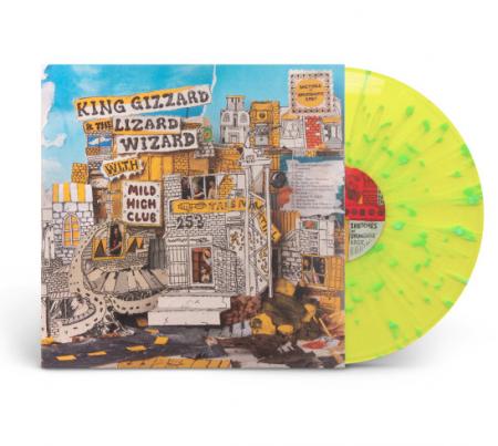 King Gizzard and the Lizard Wizard - Sketches Of Brunswick East - Limited Edition, Yellow with Sky Blue Splatter, Color Vinyl, ATO, 2017